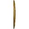 Ekena Millwork Baile Ceiling Medallion (Fits Canopies up to 6"), Hand-Painted Gold, 31 1/4"OD x 2 1/4"P CM31BAGLS - alternate 3